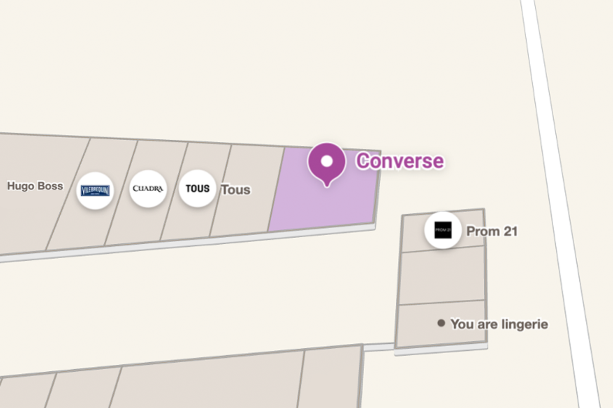 Mapa CONVERSE